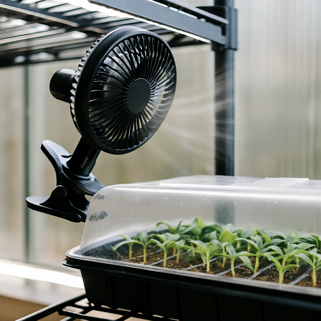 Clip-on airflow fan