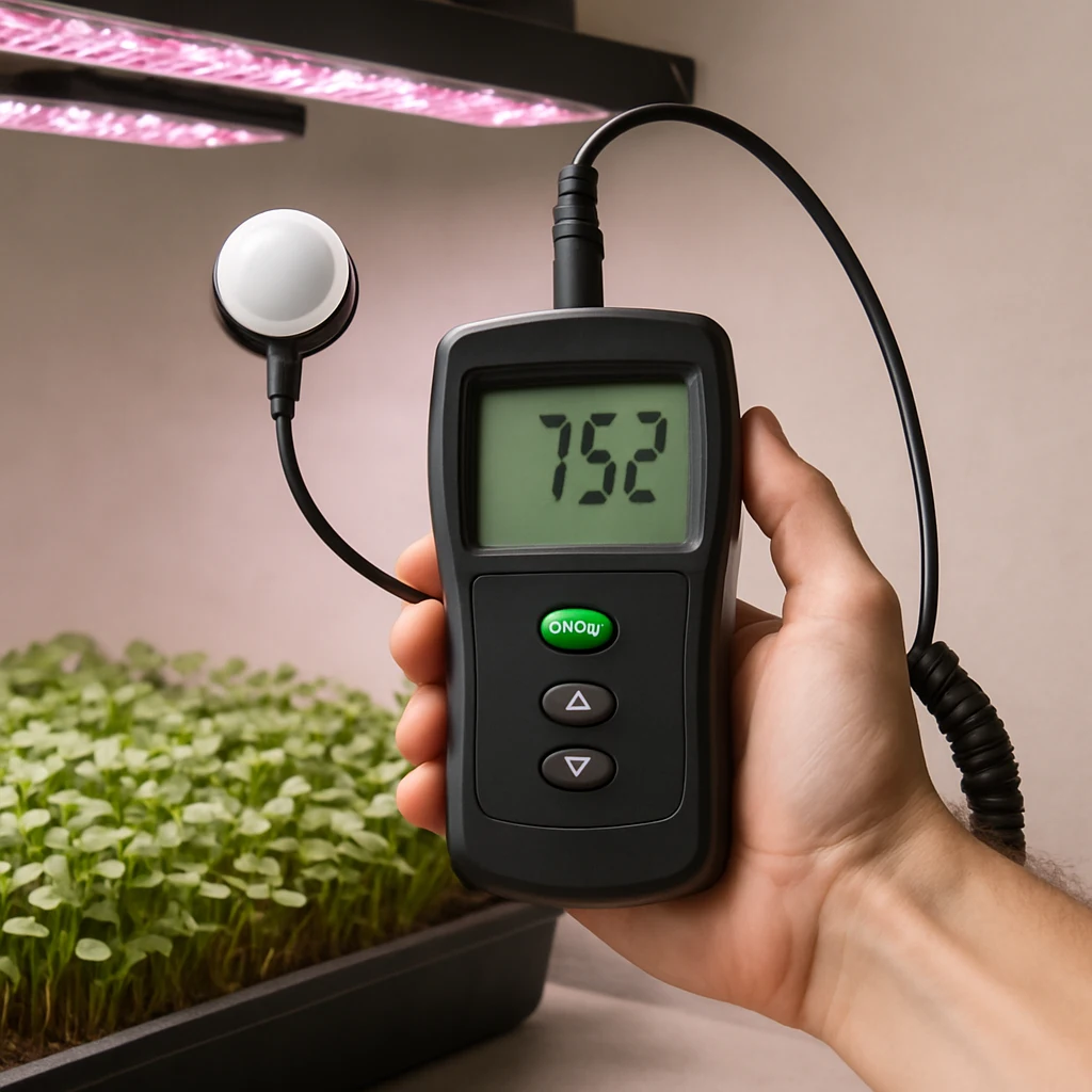 Handheld PAR meter