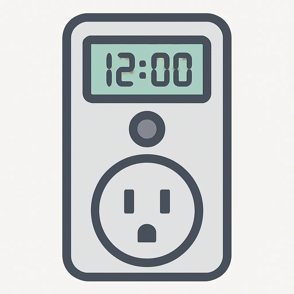 Mechanical outlet timer