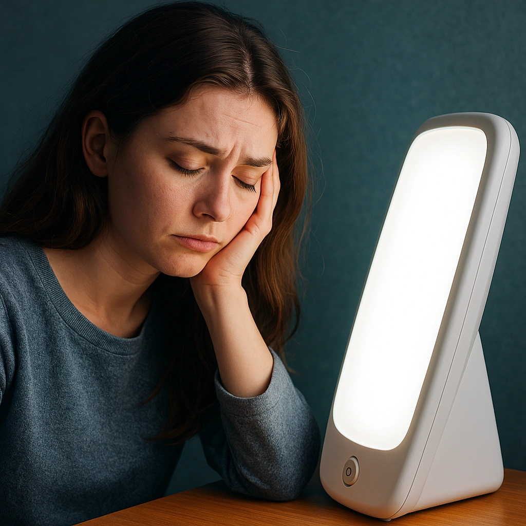 Light therapy lamp