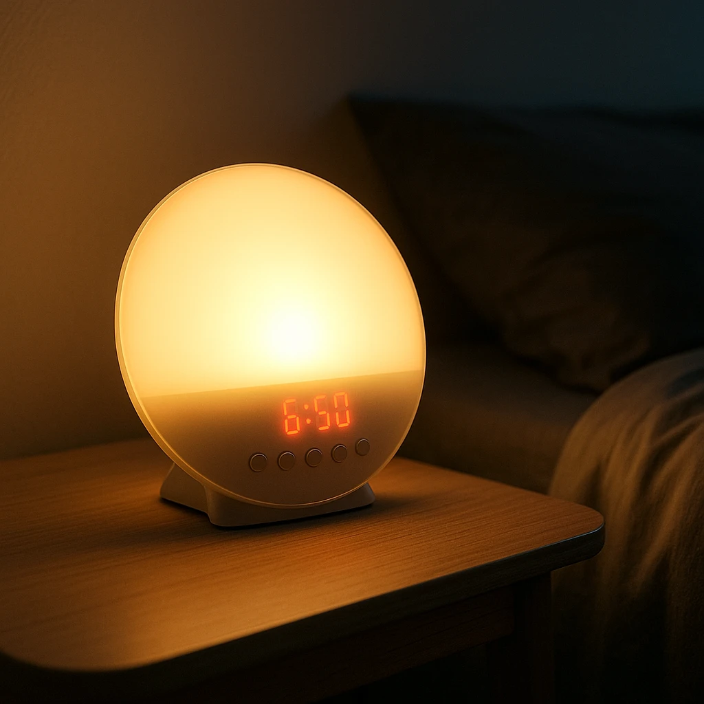 Sunrise alarm clock