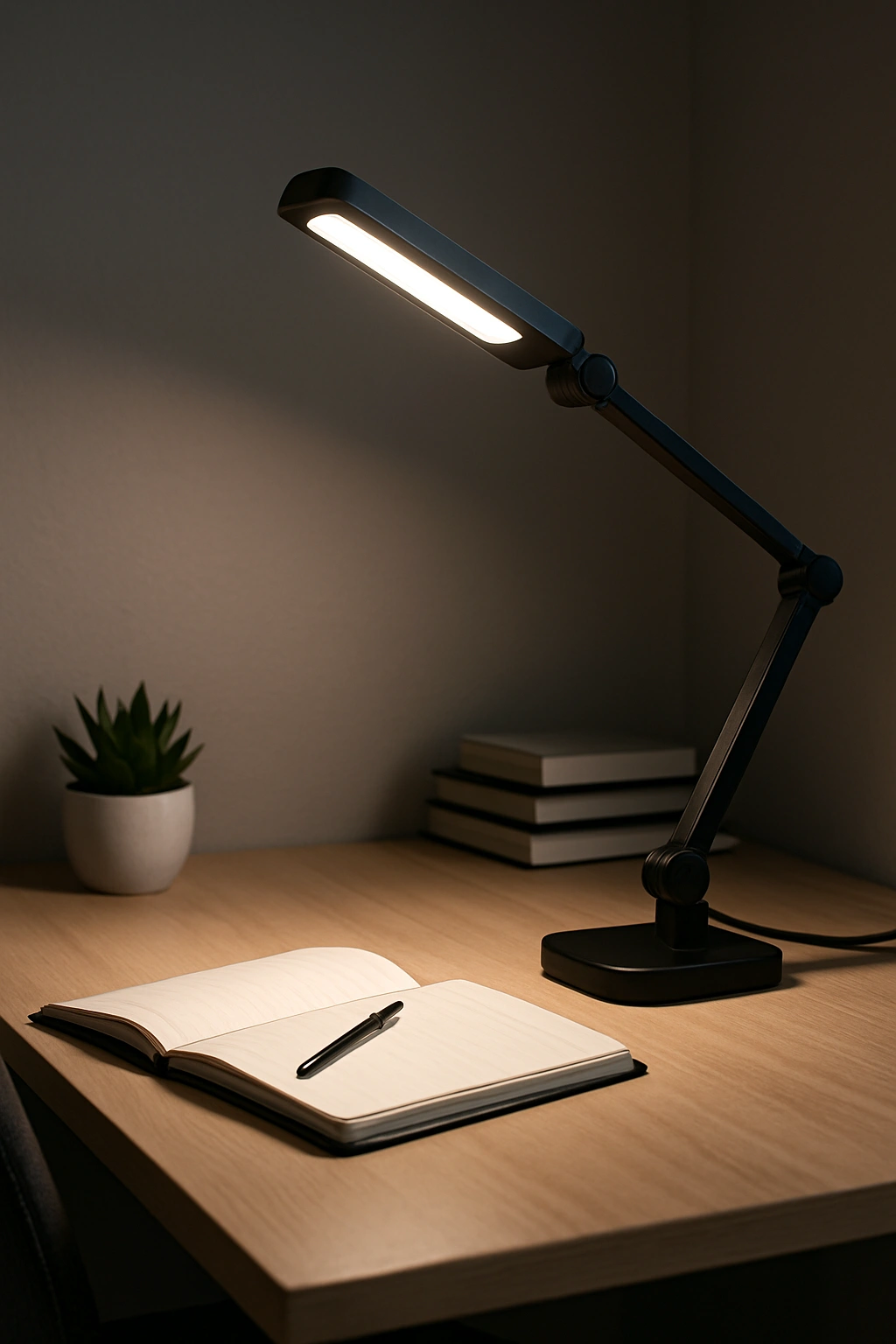Adjustable LED task lamp